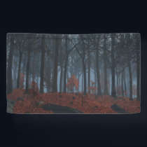 Winter Leaves Banner