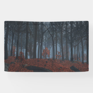 Winter Leaves Banner