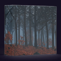 Winter Leaves Binder