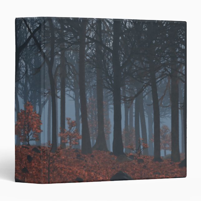Winter Leaves Binder (Front/Spine)