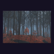 Winter Leaves Canvas Print