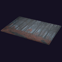 Winter Leaves Cutting Board