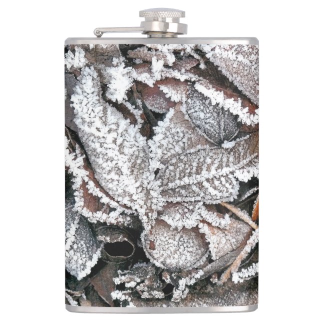 WINTER LEAVES FLASK (Front)