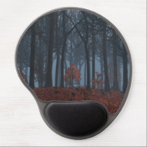 Winter Leaves Gel Mousepad