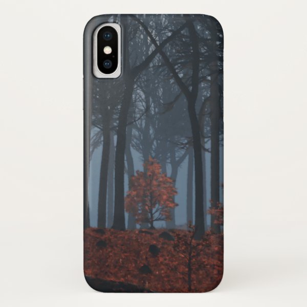 Winter Leaves iPhone Case-Mate iPhone X Case