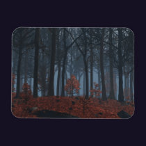 Winter Leaves Magnet