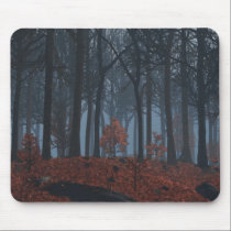 Winter Leaves Mousepad