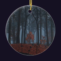 Winter Leaves Ornament