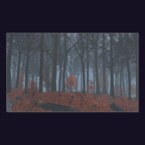Winter Leaves Stickers
