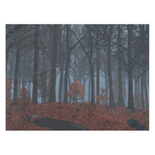 Winter Leaves Tablecloth