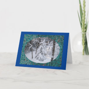 Winter Letter Greeting Card