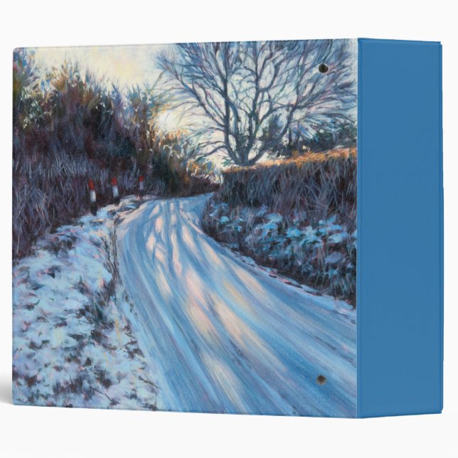 Winter Light 3 Ring Binder (Back/Spine)