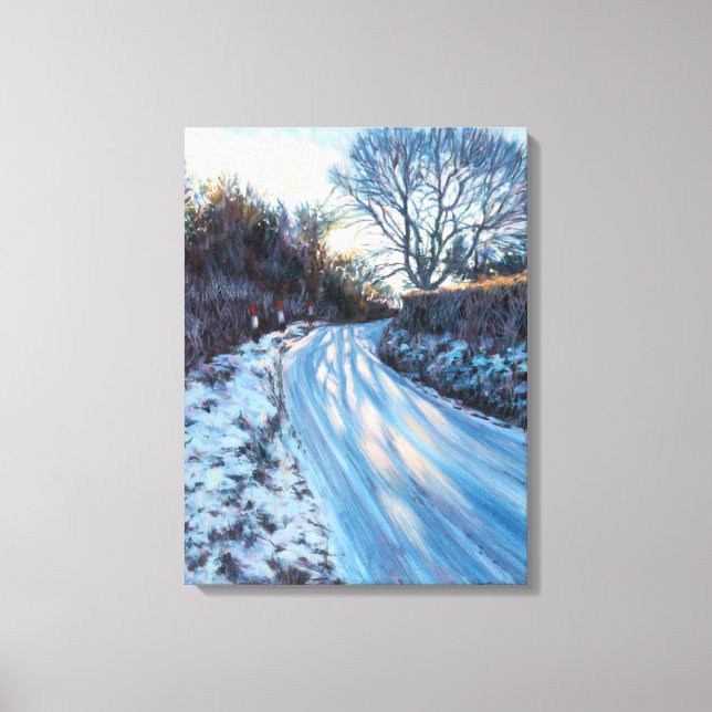 Winter Light Canvas Print (Front)