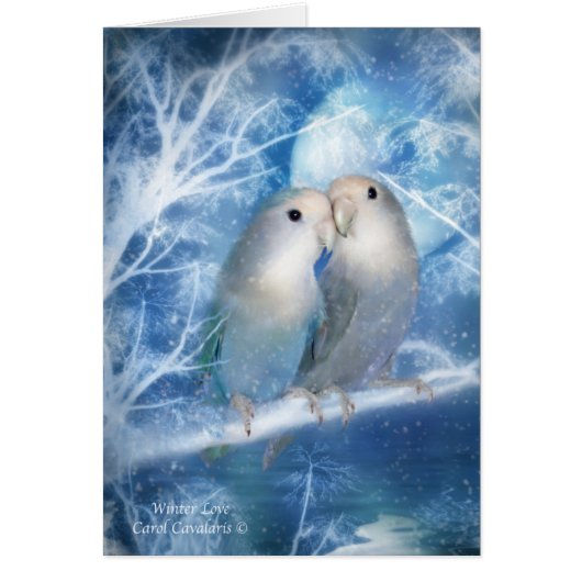 Winter Love ArtCard Cards (Front)