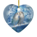 Winter Love Heart Ornament