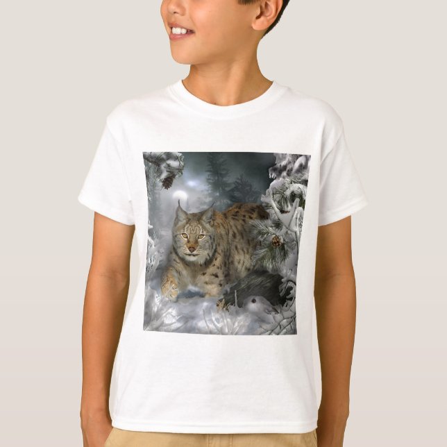 Winter Lynx T-Shirt (Front)
