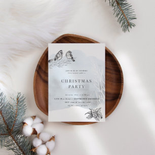 Winter Magic Christmas Party Invitation