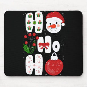 Winter Magic Design Retro Winter Christmas Vector Mouse Pad