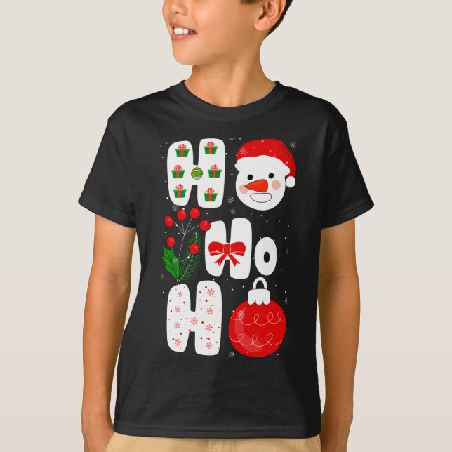 Winter Magic Design Retro Winter Christmas Vector  T-Shirt (Front)