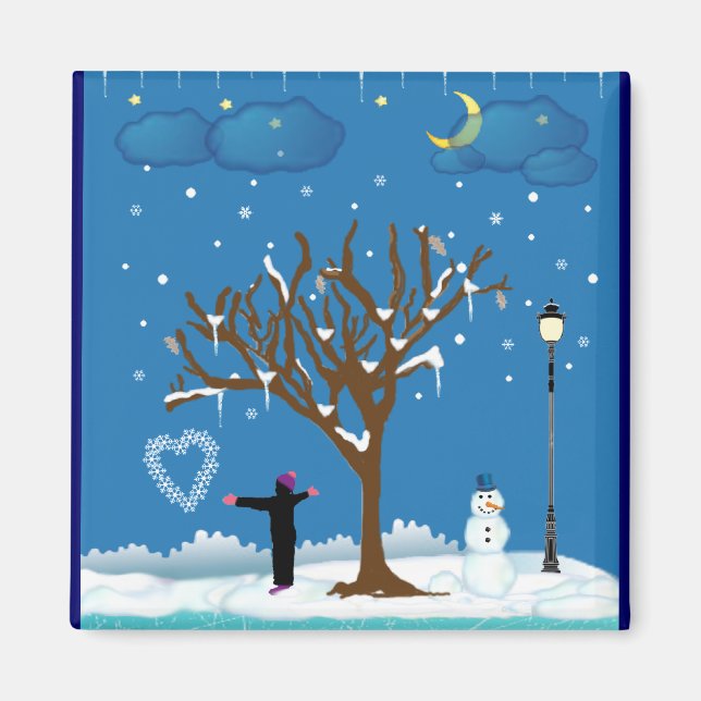 Winter Magic Magnet (Front)