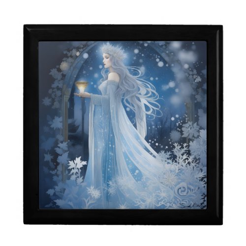 Winter Magic of the Snow Queen Painting Gift Box