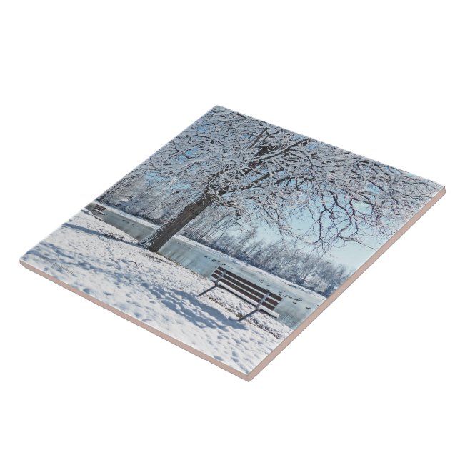 WINTER MAGIC/SNOW-COVERED PARK TILE (Side)