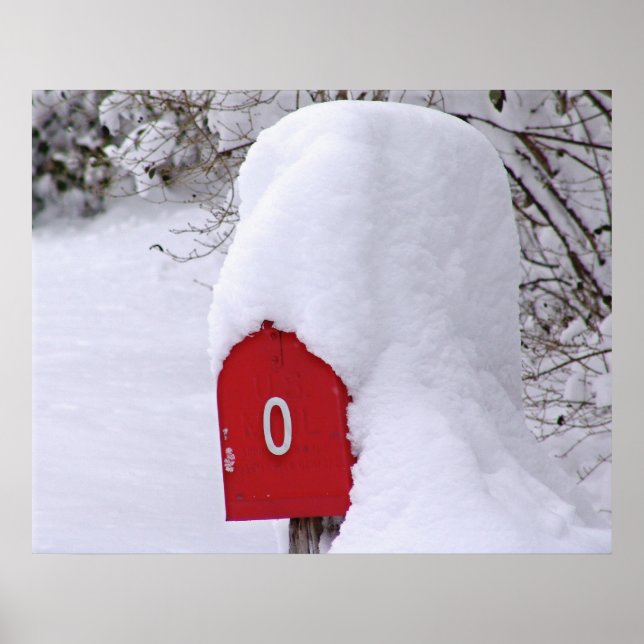 Winter Mail Poster (Front)