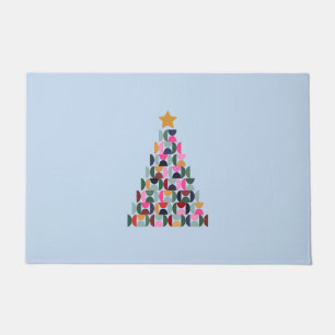 Winter Market 10 Colorful Christmas Tree Doormat