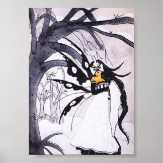 Winter Masquerade Print