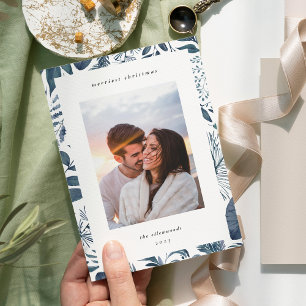 Winter Meadow   Photo Holiday Card