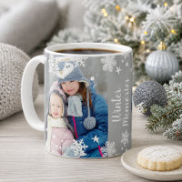 Winter Memories Snowflake Photo Overlay