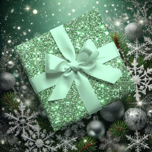 Winter Mint Solid Color 3 inch Satin Ribbon