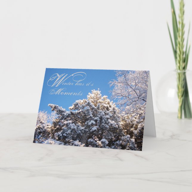 Winter Moments Card (Front)
