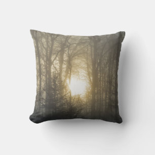 Winter mood throw pillow