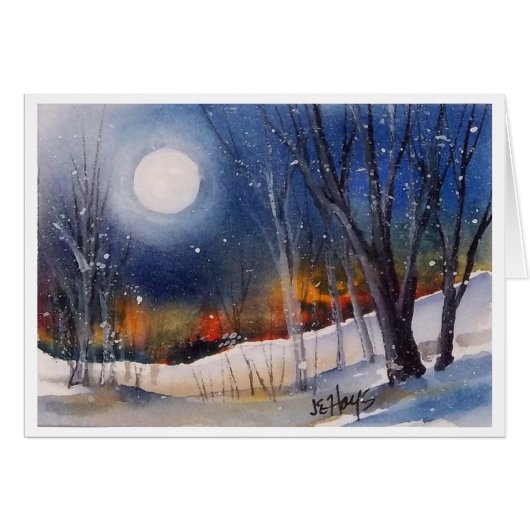 WINTER MOON CARDS (Front Horizontal)