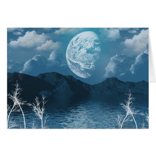 Winter Moon Cards (Front Horizontal)