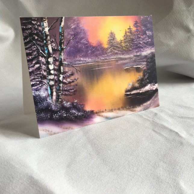 Winter Morning Christmas Card (Creator Uploaded)