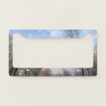 Winter Morning I License Plate Frame