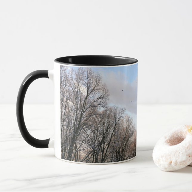 Winter Morning I Mug (With Donut)