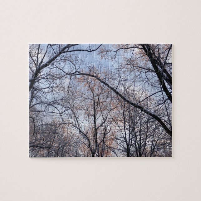 Winter Morning II Nature Landscape Jigsaw Puzzle (Horizontal)