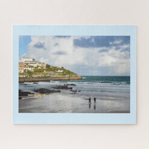 Winter morning in Newquay Jigsaw Puzzle