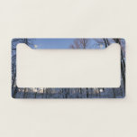 Winter Morning Light I License Plate Frame