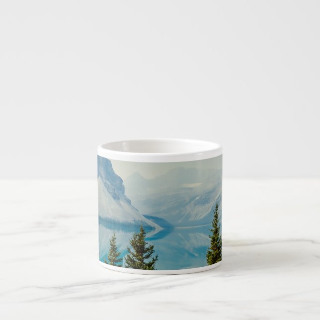 winter mountain lakes espresso cup (Front)