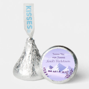 Winter Mountains Bachelorette Hershey’s Candy Favo