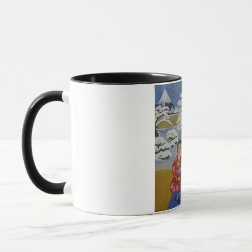 Winter mug for those hot cups of noodles