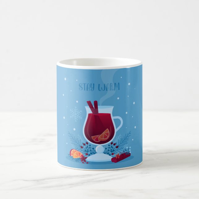 Winter Mulled Wine Coffee Mug (Center)