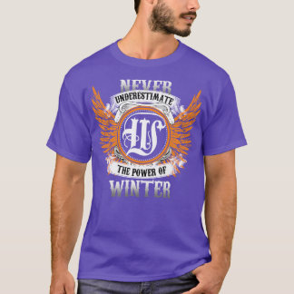 Winter Name Shirt Never Underestimate The Power Of