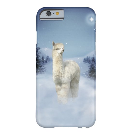 Winter Night Alpaca iPhone 6 Case