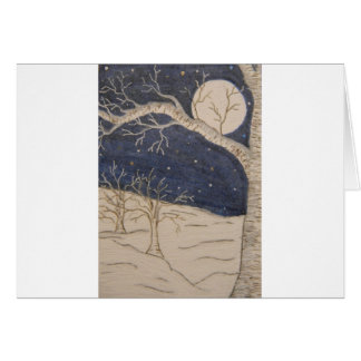 Winter Night Cards