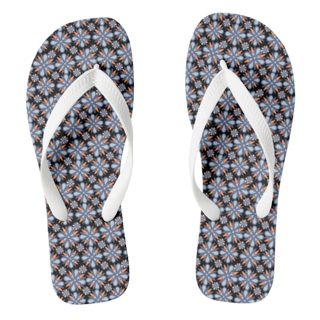 winter night flip flops (Footbed)